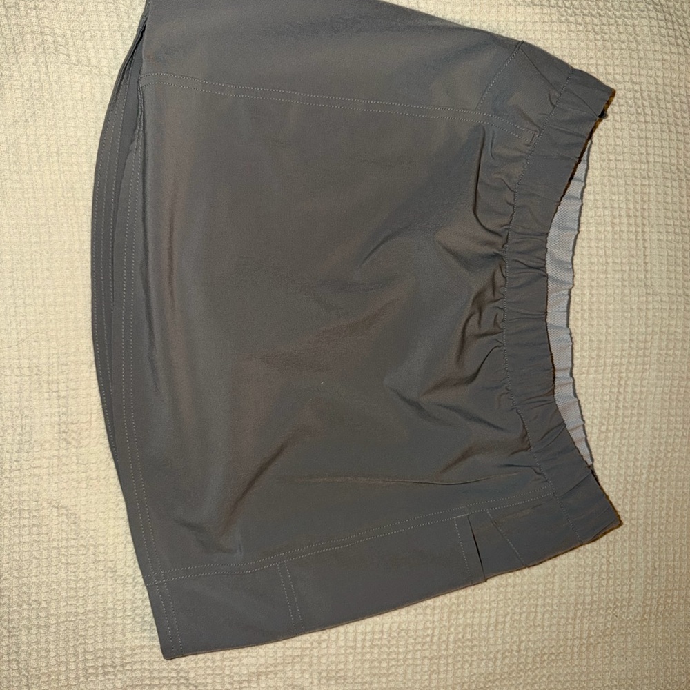 Patagonia Gray Athletic Skort Size M Activewear Hiking Running